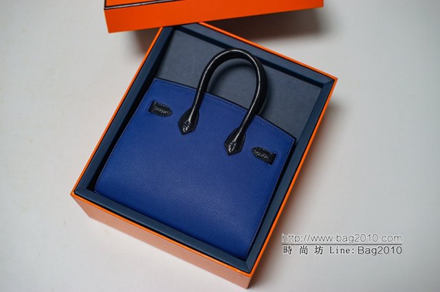 Hermes手提包 愛馬仕Birkin鉑金包特別限量款屋子之『黑夜』版 全手工工藝  tdh2029